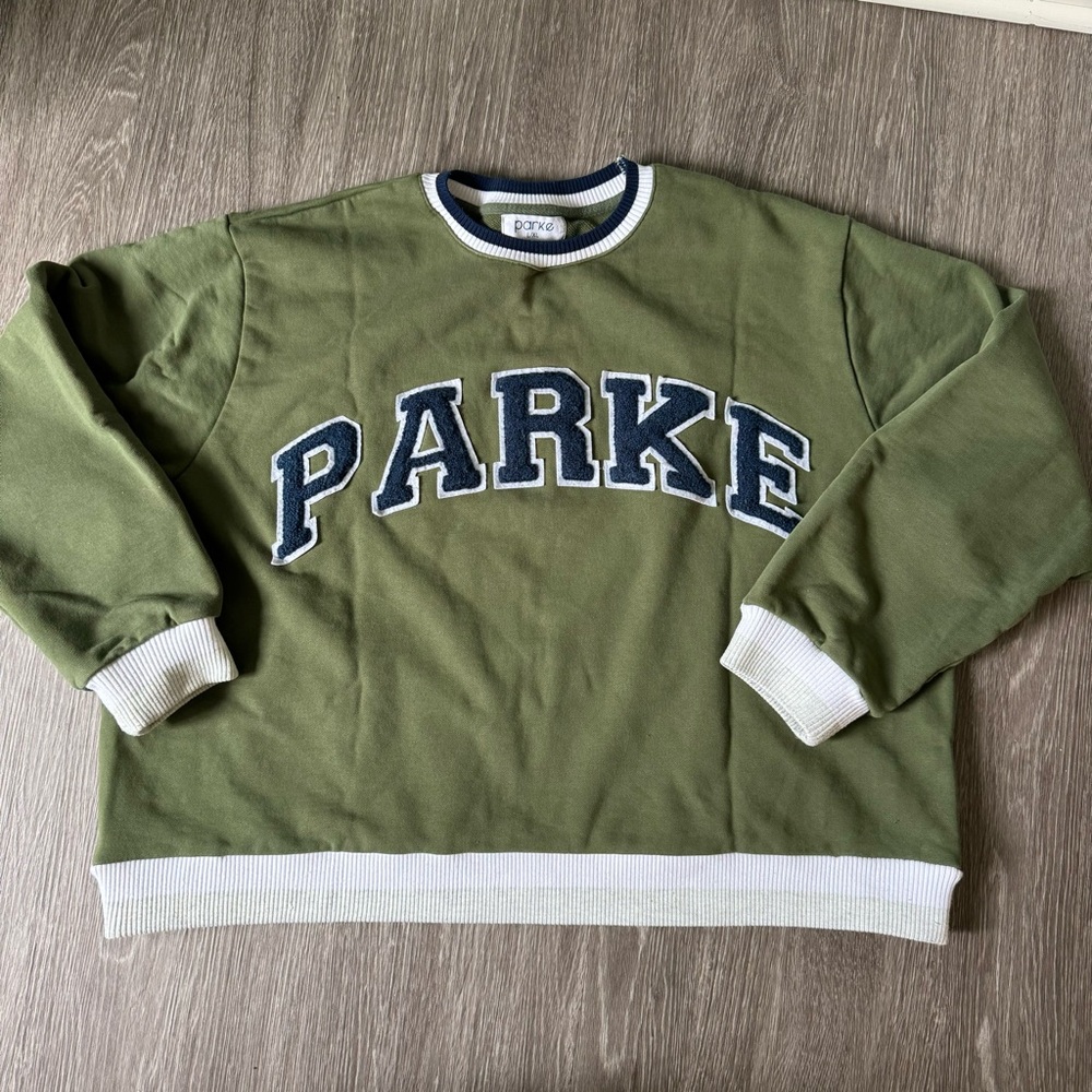 Parke Olive Green Sweatshirt